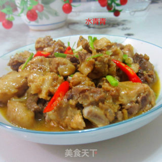 焖咖喱香排骨的做法步骤：14