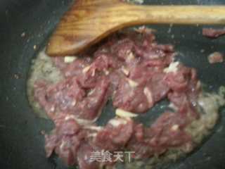 彩椒爆炒牛肉的做法步骤：12