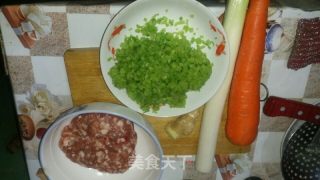 猪肉白菜蒸包的做法步骤：2