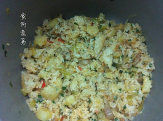 土豆焖饭的做法步骤：10
