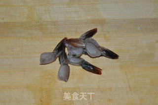 鲜虾黄金盏的做法步骤：2