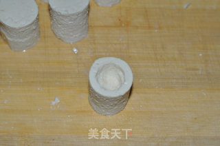 鲜虾黄金盏的做法步骤：5