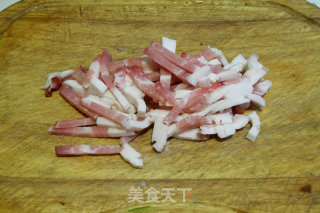 青椒肉丝炒面的做法步骤：2