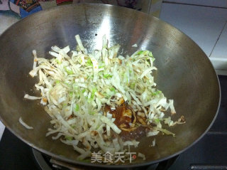 素炒饼的做法步骤：9