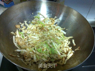 素炒饼的做法步骤：10