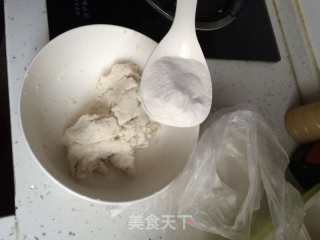 豆渣糯米粉煎饼的做法步骤：2
