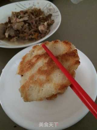 豆渣糯米粉煎饼的做法步骤：10