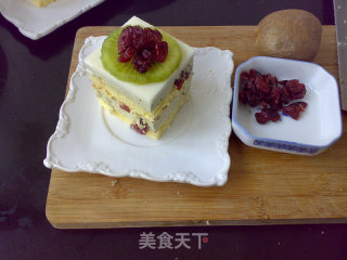 蔓越莓绿茶芝士蛋糕的做法步骤：19