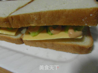 千岛牛肉吐司的做法步骤：10