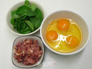 香草腊肉炒蛋 ♥腊肉！不只是年菜 3的做法步骤：1