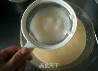 牛奶鸡蛋布丁的做法步骤：4