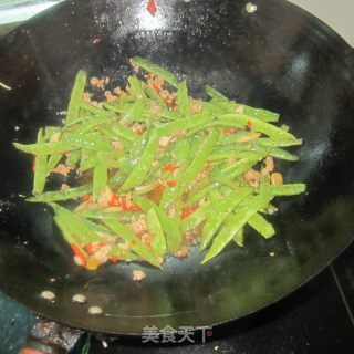 干煸四季豆的做法步骤：13