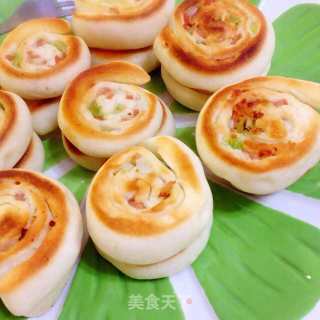 香葱培根小卷饼的做法步骤：6