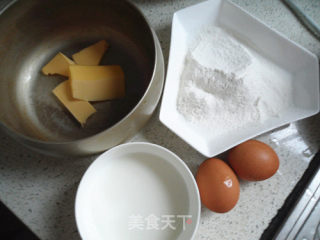 天鹅泡芙的做法步骤：1