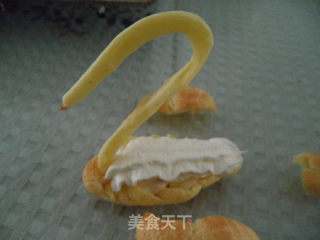 天鹅泡芙的做法步骤：15