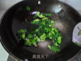 青菜面条的做法步骤：5