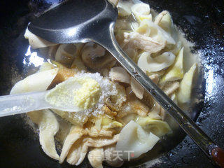 大豆蛋白烧雷笋的做法步骤：10