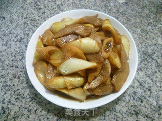 大豆蛋白烧雷笋的做法步骤：13