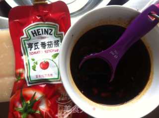 糖醋排骨的做法步骤：3
