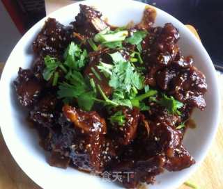 糖醋排骨的做法步骤：11