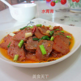 干煸腊精条的做法步骤：9
