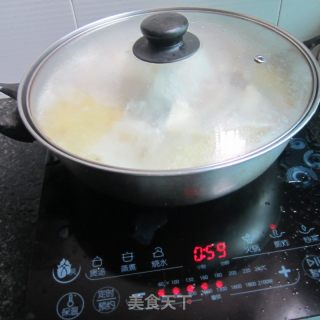 胖鱼头煮粉丝的做法步骤：10