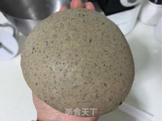 秀发餐包-黑芝麻粉面包的做法步骤：4