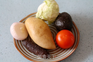 【锦绣海参沙拉】：清爽又绚烂的海参吃法的做法步骤：1
