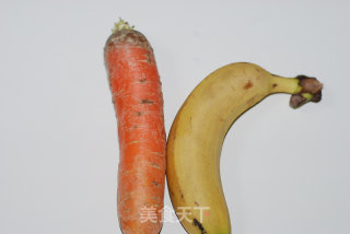 胡萝卜香蕉汁的做法步骤：1