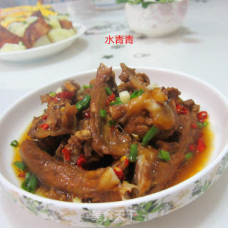 卤鸭骨架---葱香味的做法步骤：11