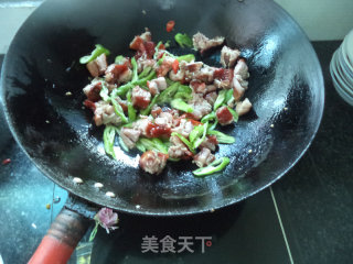青椒腊翅膀的做法步骤：5