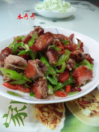 青椒腊翅膀的做法步骤：7