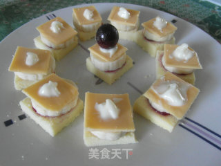 口口甜蜜蛋糕小方的做法步骤：12