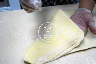 层层起酥的丹麦牛角面包的做法步骤：7