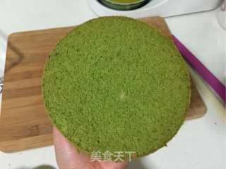 菠菜蛋糕的做法步骤：12