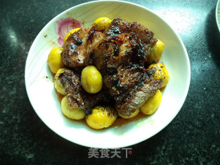 豆豉香板粟肉的做法步骤：9
