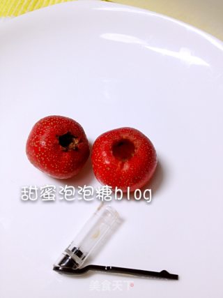 解油腻的老北京小吃-冰糖葫芦的做法步骤：2