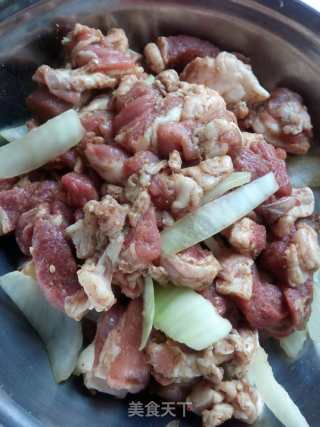 烤箱孜然羊肉的做法步骤：2