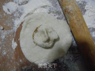 自制豆渣烧饼的做法步骤：8