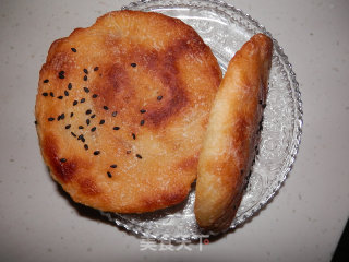 自制豆渣烧饼的做法步骤：14