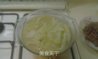 鲜汤大白菜的做法步骤：4