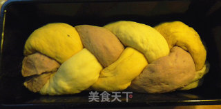 三色土司的做法步骤：9