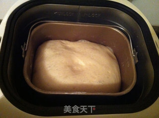 紫甘蓝双色土司的做法步骤：2