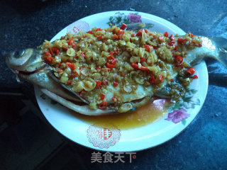 黄椒蒸鱼的做法步骤：9