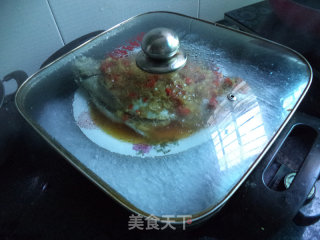 黄椒蒸鱼的做法步骤：11