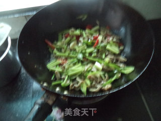 米椒蒜瓣肚丝的做法步骤：13