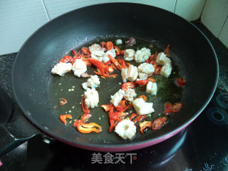 芹菜鱿鱼卷的做法步骤：8
