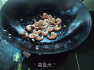 米椒蒜爆虾的做法步骤：9