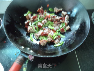 咸豆角腊翅膀的做法步骤：7