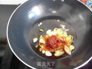 黄豆芽炒千层香干的做法步骤：5